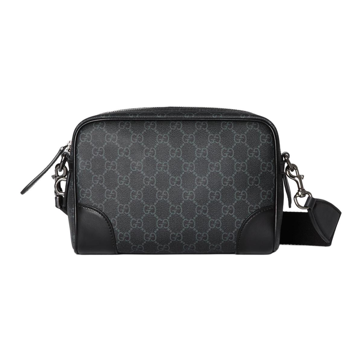 https://d2cva83hdk3bwc.cloudfront.net/821155-FAED4-1000-gucci-gg-emblem-coated-material-shoulder-bag-crossbody-bag-small-size-men-s-black-1.jpg