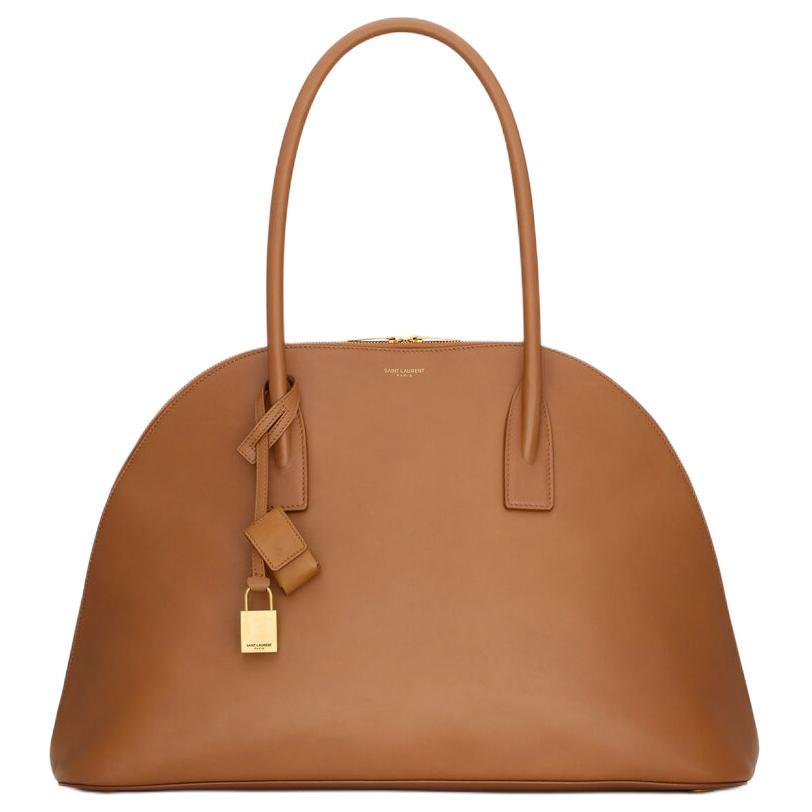https://d2cva83hdk3bwc.cloudfront.net/821264-AAEB3-6309-saint-laurent-grained-calfskin-bowling-bag-shoulder-bag-handbag-women-s-brown-1.jpg