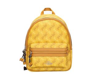 Buy Coach Leather Backpack Medium Size Women's Candy Yellow at Sasom – Authentic and Ready to Ship