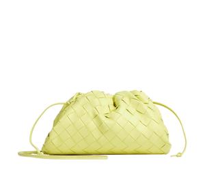 Buy Bottega Veneta POUCH Cloud Bag Sheepskin One Shoulder Crossbody Clutches Mini Women's Bright Yellow at Sasom – Authentic and Ready to Ship