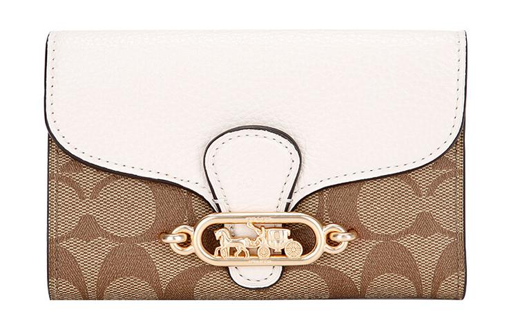 https://d2cva83hdk3bwc.cloudfront.net/87935-IMDJ8-coach-leather-coin-purse-clutch-regular-women-s-khaki-white-1.jpg