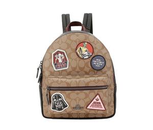 Buy Coach Star Wars Xingji Battle Collaboration Canvas With Leather Backpack Large Size Women's Khaki Brown at Sasom – Authentic and Ready to Ship