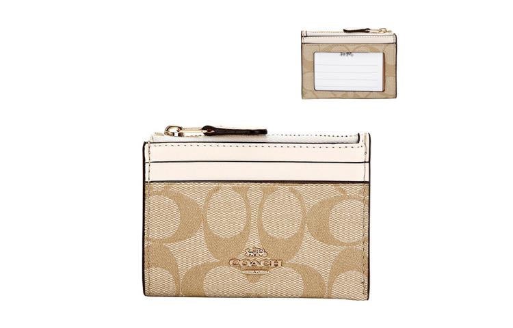 https://d2cva83hdk3bwc.cloudfront.net/88208-IMDQC-coach-canvas-with-leather-card-clip-clutch-mini-women-s-white-khaki-1.jpg