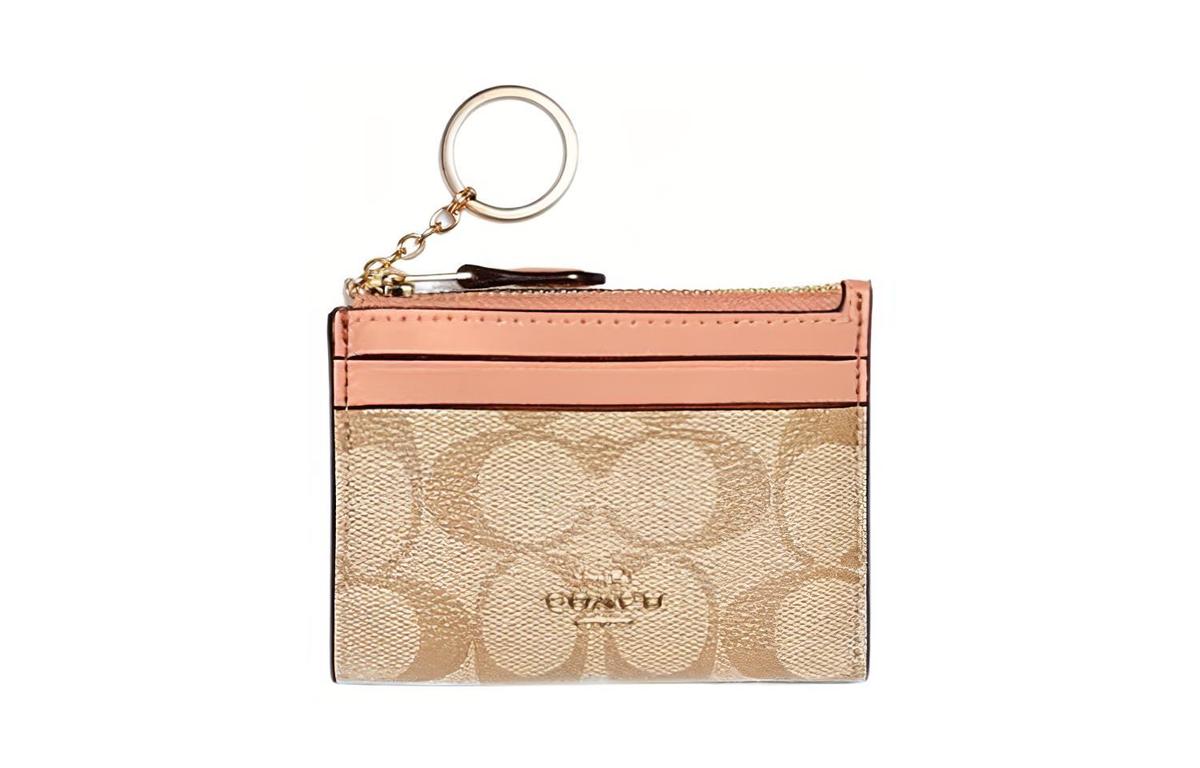 https://d2cva83hdk3bwc.cloudfront.net/88208-IMTYF-coach-mini-id-skinny-canvas-with-leather-card-holder-mini-women-s-light-khaki-with-light-blush-pink-1.jpg