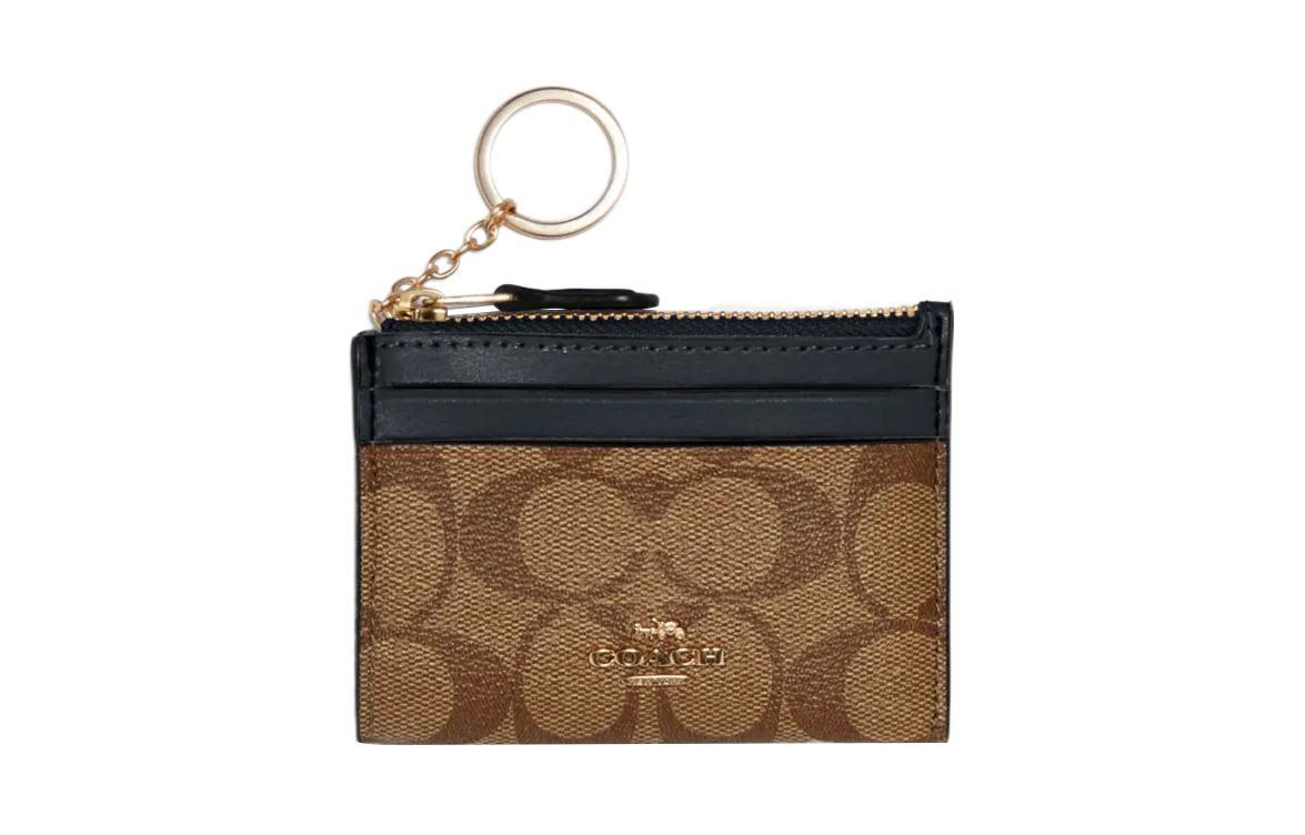 https://d2cva83hdk3bwc.cloudfront.net/88208-IMV7U-coach-mini-id-skinny-canvas-with-leather-document-wallet-card-holders-mini-women-s-brown-1.jpg