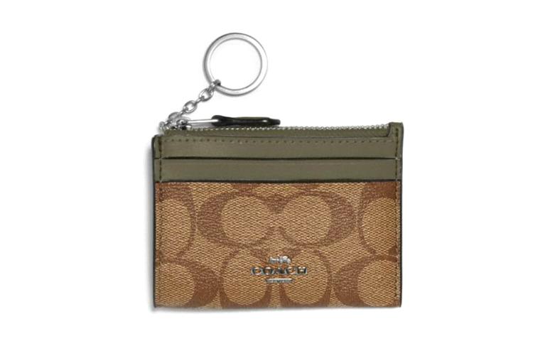 https://d2cva83hdk3bwc.cloudfront.net/88208-SVSTG-coach-mini-id-skinny-leather-patchwork-pvc-key-pouches-card-holders-mini-unisex-olive-green-with-brown-monogram-1.jpg