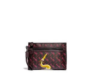 Buy Coach Academy Canvas Clutch Large Size Men's Black & Multicolor at Sasom – Authentic and Ready to Ship