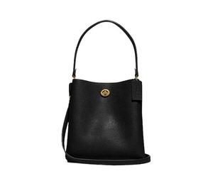 Buy Coach Charlie Leather Bucket Bag Handbag Crossbody Bag Shoulder Bag Women's Black at Sasom – Authentic and Ready to Ship