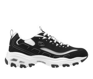Buy Skechers DLites 1.0 Black White at Sasom – Authentic and Ready to Ship