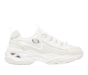 Buy Skechers D'lites 4.0 White (Women's) at Sasom – Authentic and Ready to Ship