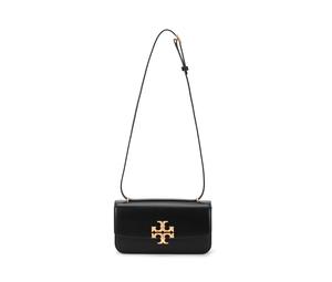 Buy TORY BURCH Eleanor Leather Small Square Bag Shoulder Bag Crossbody Bag Small Size Women's Black at Sasom – Authentic and Ready to Ship