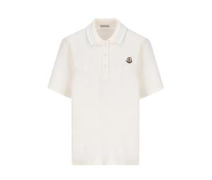 Buy Moncler Logo Patch Short-Sleeved Polo Shirt at Sasom – Authentic and Ready to Ship