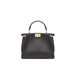 Buy Fendi Peekaboo Mini Dark Brown Leather Bag at Sasom – Authentic and Ready to Ship