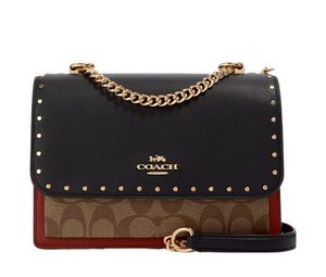 Buy Coach Klare Leather Trunk Bag Shoulder Bag Crossbody Bag Small Size Women's Black & Brown at Sasom – Authentic and Ready to Ship