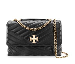 Buy TORY BURCH Kira Leather Shoulder Bag Crossbody Bag Large Size Women's Black at Sasom – Authentic and Ready to Ship