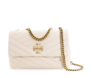 Buy TORY BURCH Kira Leather Shoulder Bag Crossbody Bag Small Size Women's Cream White at Sasom – Authentic and Ready to Ship