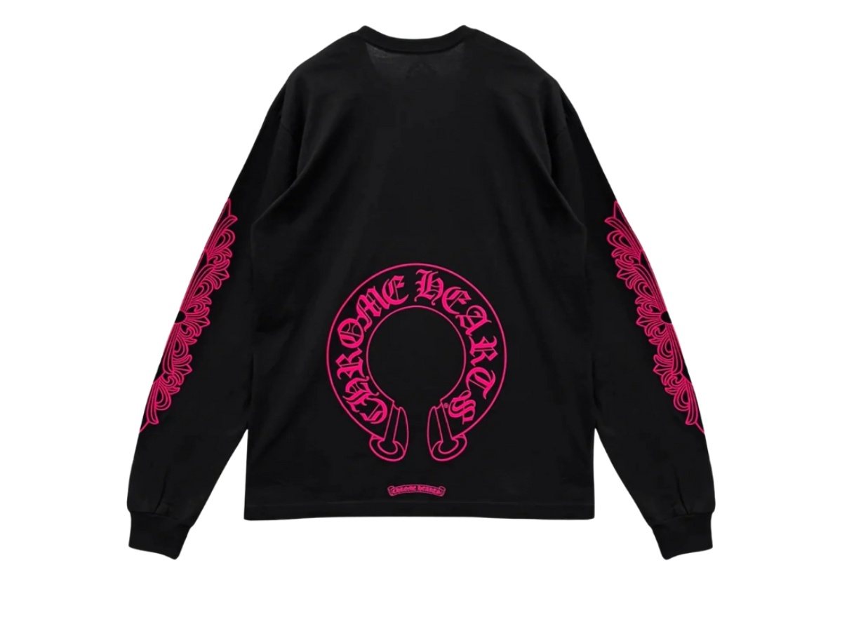 https://d2cva83hdk3bwc.cloudfront.net/918b5375-chrome-hearts-horseshoe-logo-long-sleeve-pocket-tee-pink-2.jpg