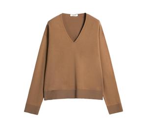 Buy MaxMara V-Neck Long-Sleeved Sweater at Sasom – Authentic and Ready to Ship