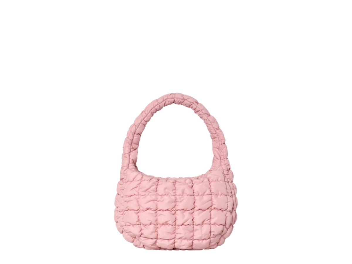 COS QUILTED MINI BAG コス　キルトミニバッグ　ピンク コス】COS Mini Diamond Quilted Crossbody Bag ☆人気☆ (COS