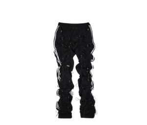 Buy 99%IS Gobchang Four Line Pants Black White at Sasom – Authentic and Ready to Ship