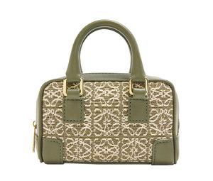 Buy Loewe Calfskin With Canvas Chain Bag Shoulder Bag Crossbody Bag Handbag Women's Green at Sasom – Authentic and Ready to Ship