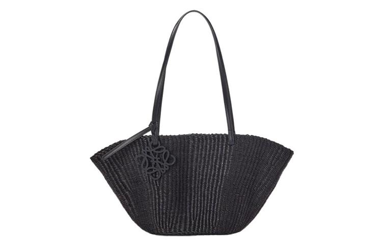 https://d2cva83hdk3bwc.cloudfront.net/A223096X03-1185-loewe-anagram-elephant-grass-cow-leather-charm-shell-handbag-one-shoulder-handbag-women-s-black-1.jpg