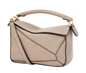 Buy LOEWE Puzzle Cow Leather Geometric Bag Puzzle Bag Shoulder Bag Crossbody Bag Handbag Mini Women's Sand at Sasom – Authentic and Ready to Ship