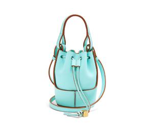 Buy Loewe Balloon Calfskin Bucket Bag Handbag Shoulder Bag Crossbody Bag Women's Pacific Aqua Ice Blue at Sasom – Authentic and Ready to Ship