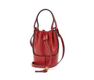 Buy Loewe Balloon Nappa Cow Leather Bucket Bag Handbag Shoulder Bag Crossbody Bag Extra Mini Women's Deep Red at Sasom – Authentic and Ready to Ship