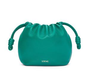 Buy Loewe Flamenco Nappa Sheep Leather Shoulder Bag Crossbody Bag Handbag Mini Women's Emerald Green at Sasom – Authentic and Ready to Ship