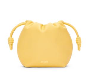 Buy Loewe Flamenco Nappa Sheep Leather One Shoulder Crossbody Clutches Mini Women's Candy Yellow at Sasom – Authentic and Ready to Ship