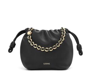 Buy LOEWE Flamenco Nappa Sheep Leather One Shoulder Crossbody Clutches Mini Women's Black at Sasom – Authentic and Ready to Ship