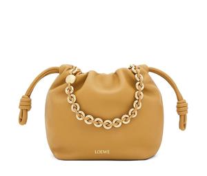 Buy Loewe Flamenco Nappa Sheep Leather One Shoulder Crossbody Clutches Mini Women's Desert Yellow at Sasom – Authentic and Ready to Ship