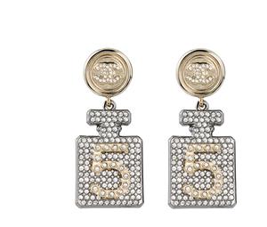 Buy Chanel Earrings Women's Dark Gray at Sasom – Authentic and Ready to Ship