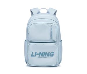 Buy LiNing Sports Life Collection Fabric Student Backpack Unisex Gray Blue at Sasom – Authentic and Ready to Ship