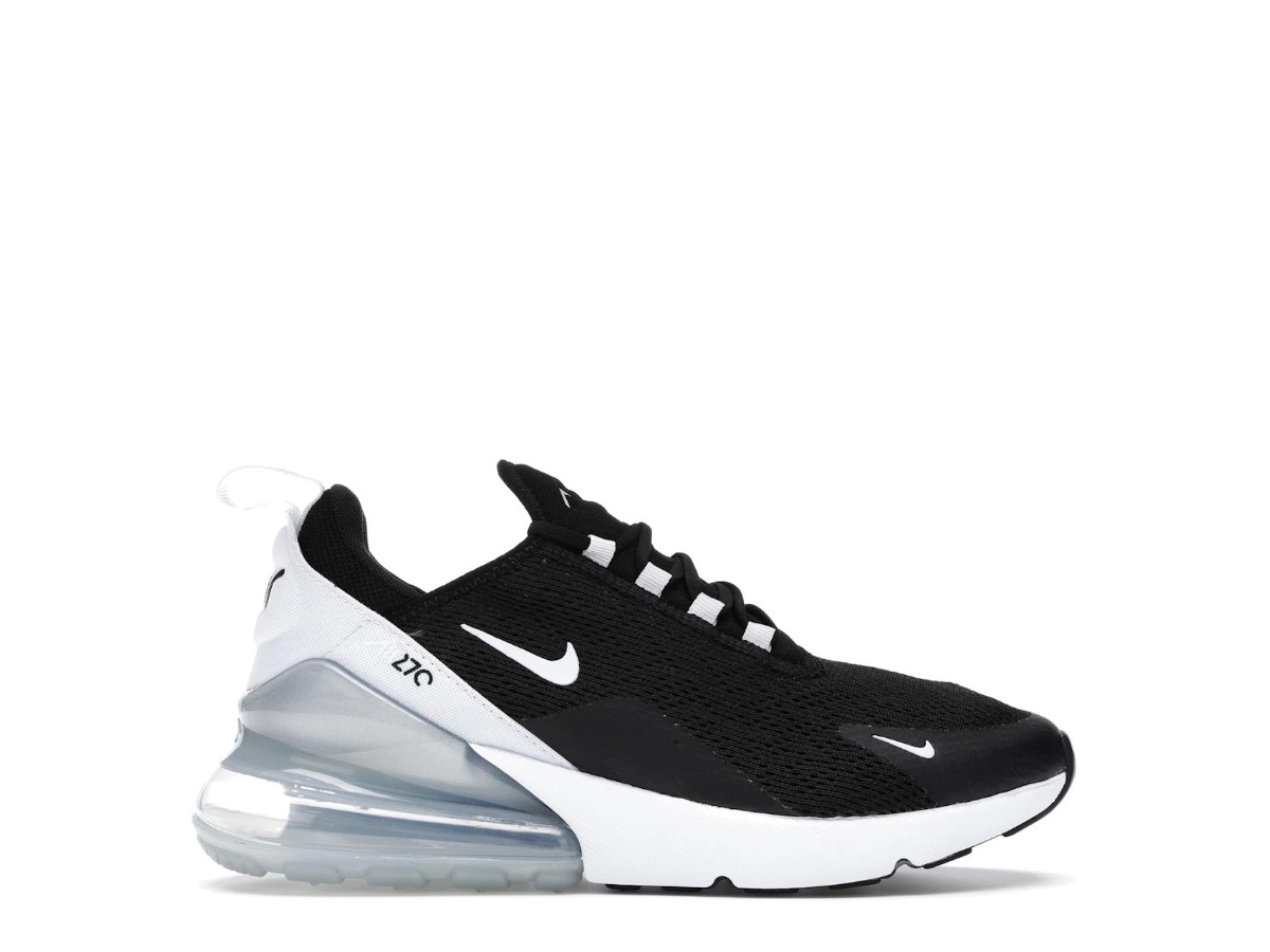 270 Trainers Nike Black White 270 Nike Air Max 270 Trainer Photo