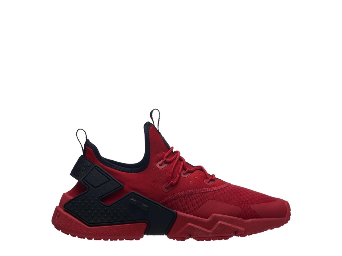 nike air huarache drift red and black