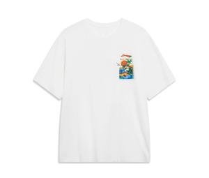 Buy LiNing Sports Lifestyle Collection Sports Trendy Collection T-Shirt Men's White at Sasom – Authentic and Ready to Ship