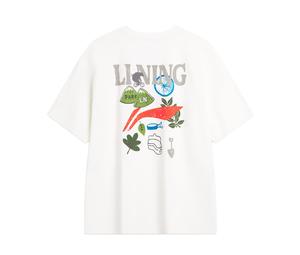 Buy LINING Cool Tea T T-Shirts Unisex Ivory at Sasom – Authentic and Ready to Ship
