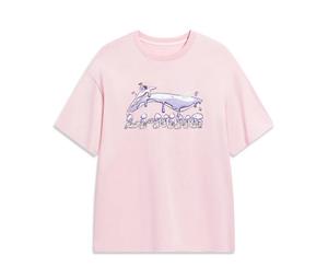 Buy LiNing Sports Fashion Collection T Shirt Women's Light Water Pink at Sasom – Authentic and Ready to Ship