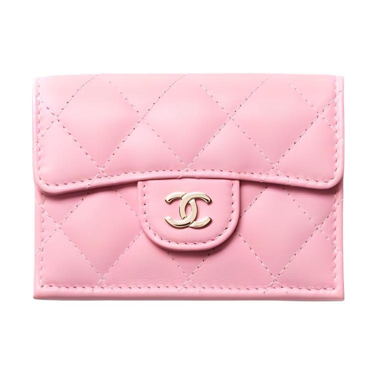 https://d2cva83hdk3bwc.cloudfront.net/AP0230-Y04059-NK343-chanel-22k-autumn-and-winter-sheepskin-with-gold-metal-pocket-cover-wallet-small-size-women-s-light-pink-red-1.jpg