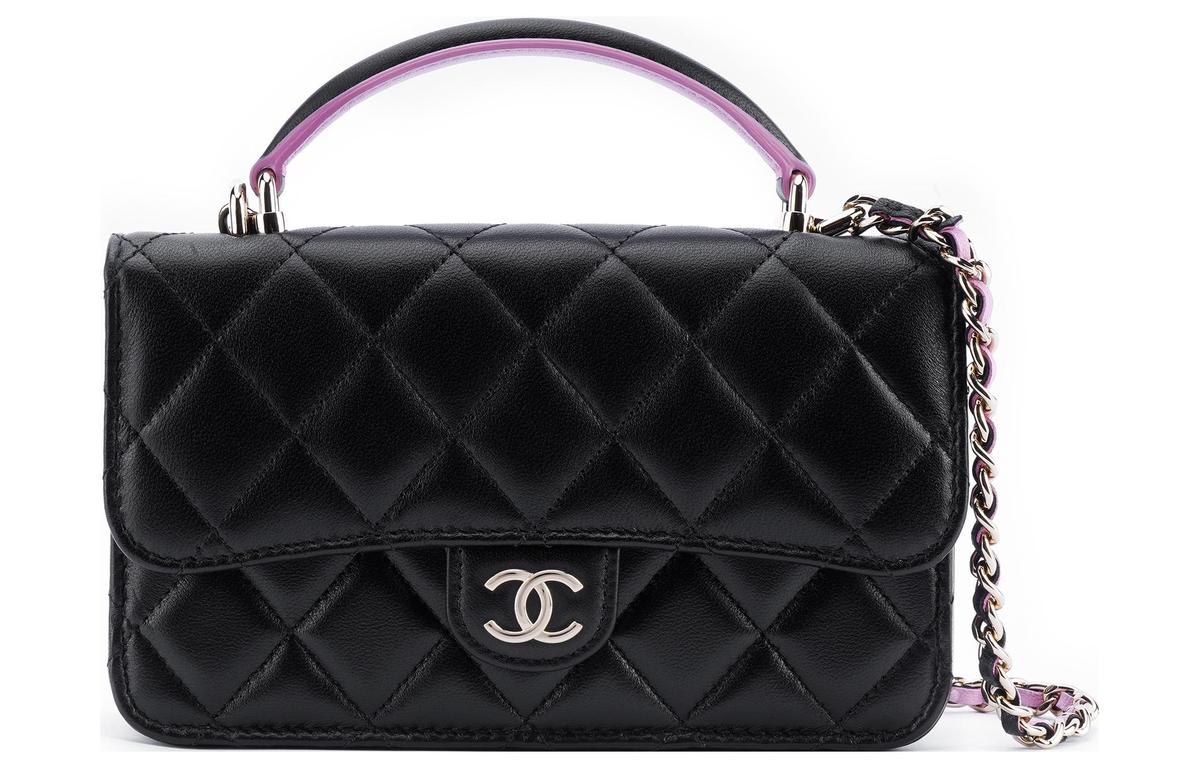 https://d2cva83hdk3bwc.cloudfront.net/AP3226-B10324-NN021-chanel-23p-spring-and-summer-woc-sheepskin-shoulder-bag-crossbody-bag-handbag-mini-women-s-black-pink-1.jpg