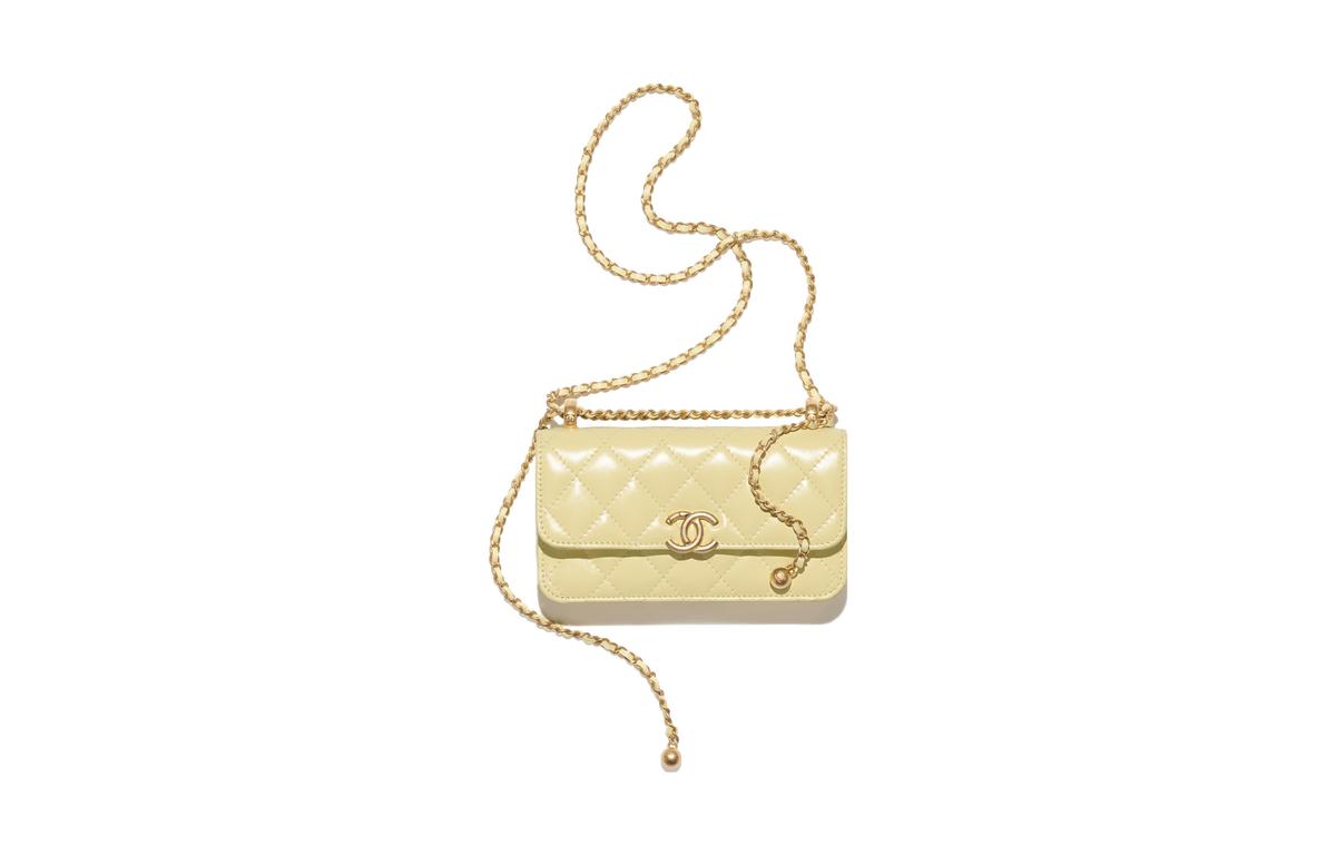 https://d2cva83hdk3bwc.cloudfront.net/AP3652-B05973-NS835-chanel-shiny-calfskin-flap-bag-one-shoulder-crossbody-cell-phone-pouch-women-s-yellow-1.jpg
