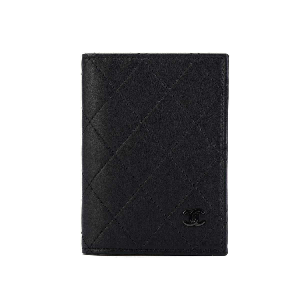 https://d2cva83hdk3bwc.cloudfront.net/AP3822-B15615-94305-chanel-diamond-pattern-matte-cow-leather-passport-clip-card-holder-wallet-small-size-women-s-black-1.jpg