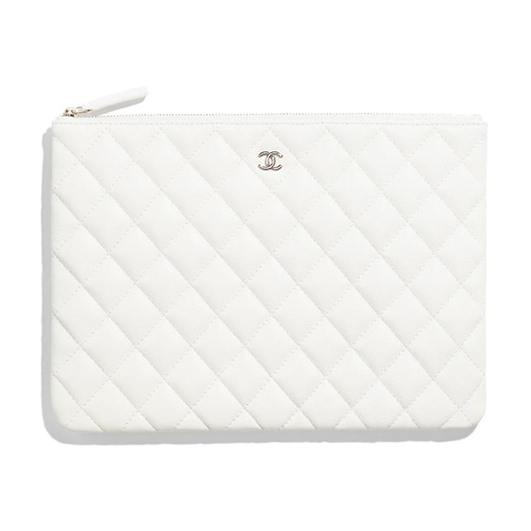https://d2cva83hdk3bwc.cloudfront.net/AP4021-B10583-10601-chanel-embossed-shiny-calfskin-clutch-women-s-white-1.jpg
