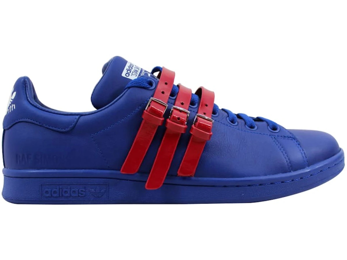 adidas Raf Simons Stan Smith Strap Royal Blue/Red SASOM