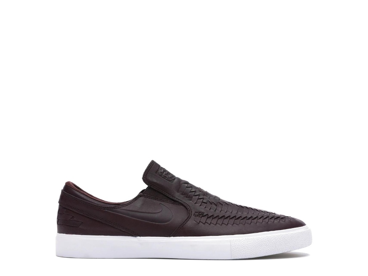 Nike SB Zoom Stefan Janoski Slip RM Crafted Woven Mahogany