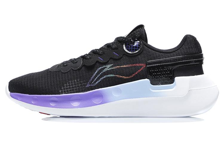 LiNing Cushioning Anti-Slip And Wear-Resistant Rebound Low-Top Running Shoes Men's Black