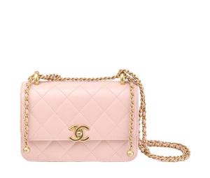Buy Chanel 19Bag Calfskin Flap Bag Envelope Bag Shoulder Bag Crossbody Bag Mini Women's Cherry Blossom Pink at Sasom – Authentic and Ready to Ship