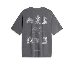 Buy LiNing T Shirt Men's Thunderstorm Gray at Sasom – Authentic and Ready to Ship